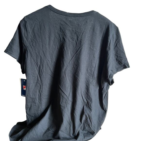 MLS Minnesota United FC Women's Black V-Neck Soccer T-Shirt - Size XXL - NWT - Picture 8 of 9
